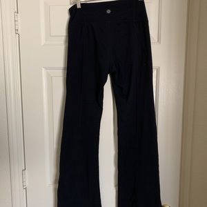 Athleta black flare leggings